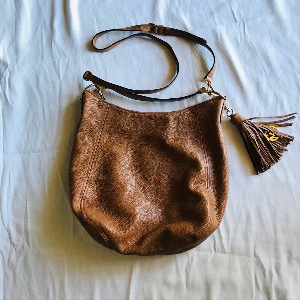 Michael Kors Leather Shoulder Bag - Picture 5 of 12